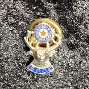 Vintage B.P.O.E. Screw Back Pin